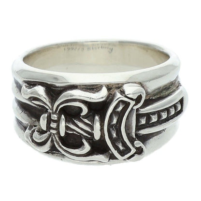 Chrome Hearts Dagger Silver Ring Size JP 20
