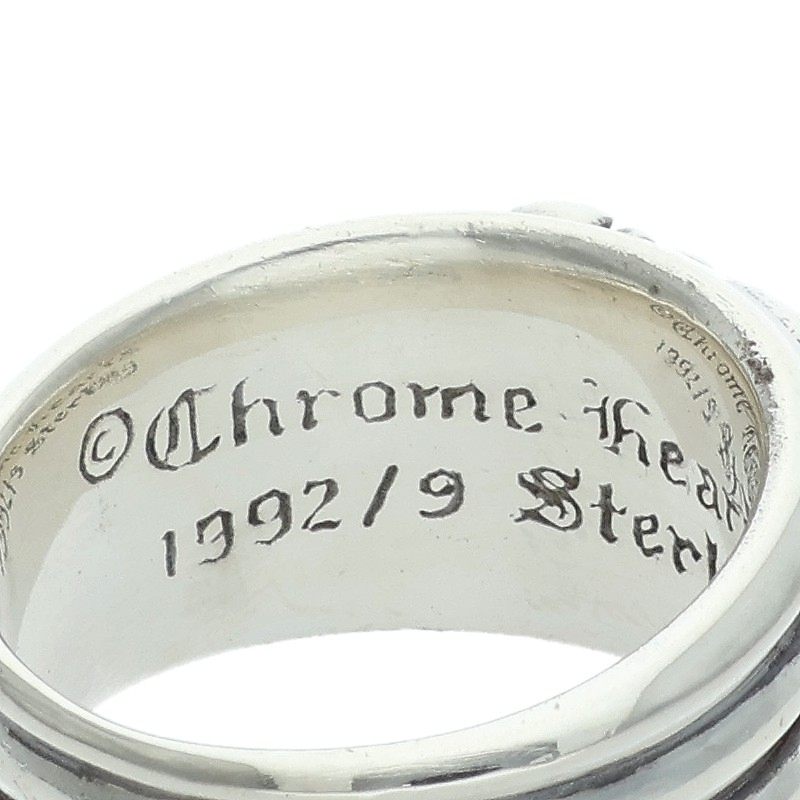 Chrome Hearts Dagger Silver Ring Size JP 20