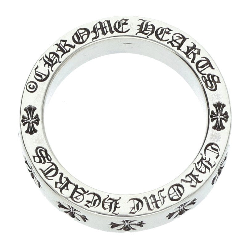 Chrome Hearts 6mm Spacer Forever Silver Ring Size JP 15