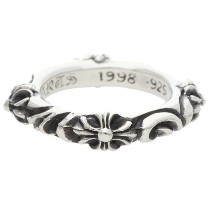 Chrome Hearts SBT BAND Silver Ring Size 13.5