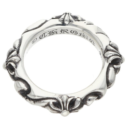 Chrome Hearts SBT BAND Silver Ring Size 13.5