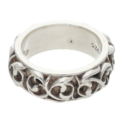 Chrome Hearts ETRNITY VINE BAND Silver Ring Size JP 22