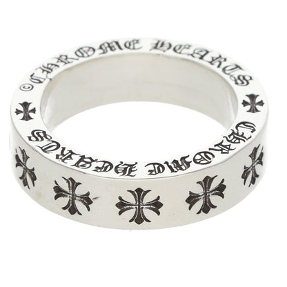 Chrome Hearts 6mm Spacer Forever Silver Ring Size JP 13