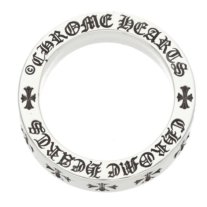 Chrome Hearts 6mm Spacer Forever Silver Ring Size JP 13
