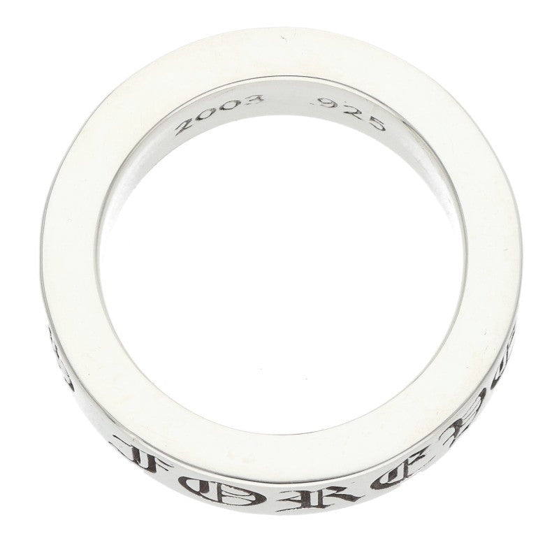 Chrome Hearts 6mm Spacer Forever Silver Ring Size JP 13