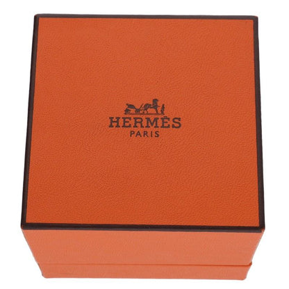 HERMES Chaine d'Ancre Enchainee PM Silver Ring Size 51