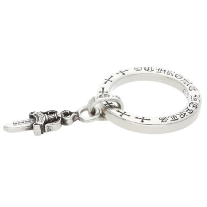 Chrome Hearts NTFL W Dagger Motif Silver Ring Size ONE SIZE