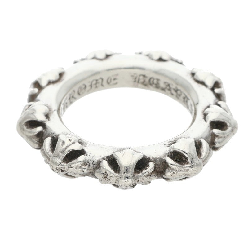 Chrome Hearts CROSS BAND Silver Ring Size JP 16.5