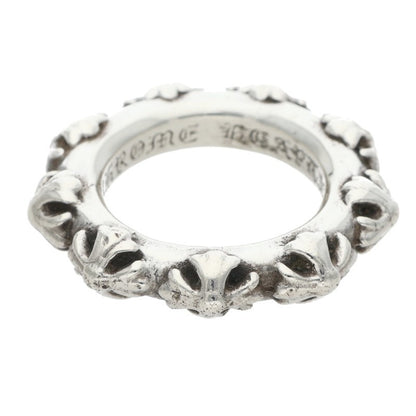 Chrome Hearts CROSS BAND Silver Ring Size JP 16.5