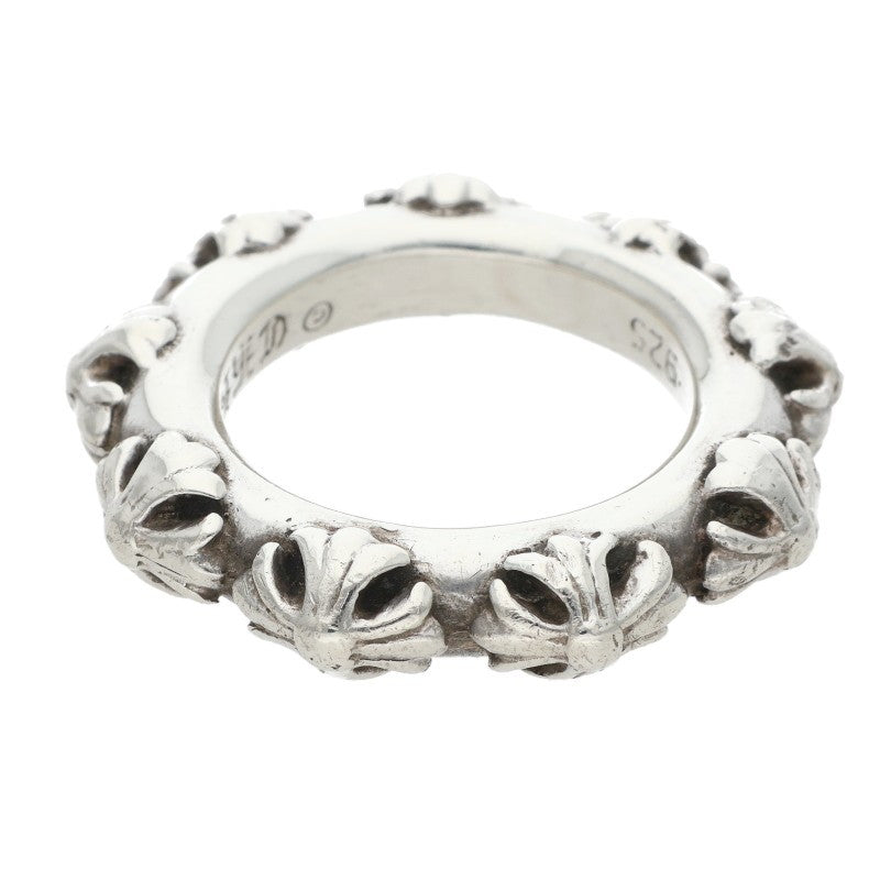 Chrome Hearts CROSS BAND Silver Ring Size JP 16.5