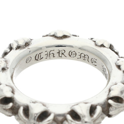 Chrome Hearts CROSS BAND Silver Ring Size JP 16.5