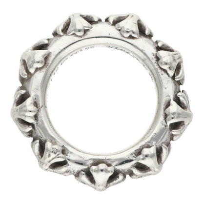 Chrome Hearts CROSS BAND Silver Ring Size JP 16.5
