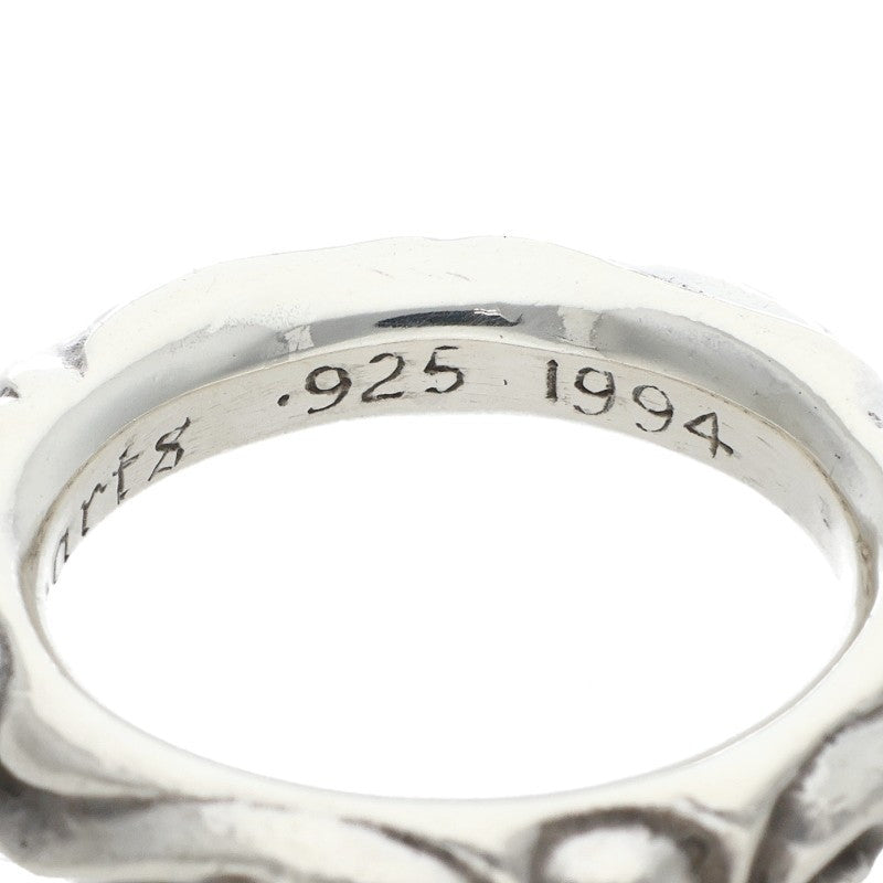 Chrome Hearts SCRL BAND Silver Ring Size JP 17