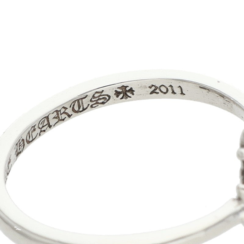 Chrome Hearts BUBBLEGUM CH PLS Silver Ring Size JP 7