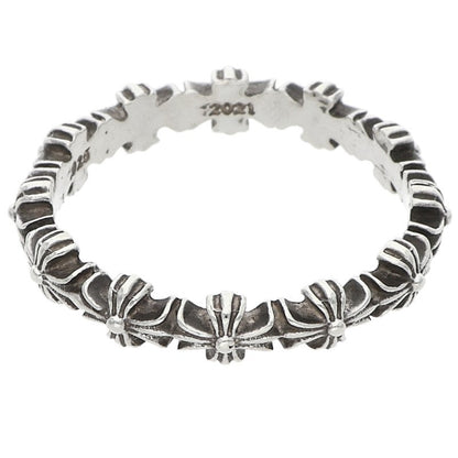 Chrome Hearts TINY E CH PLS BAND Silver Ring Size ONE SIZE