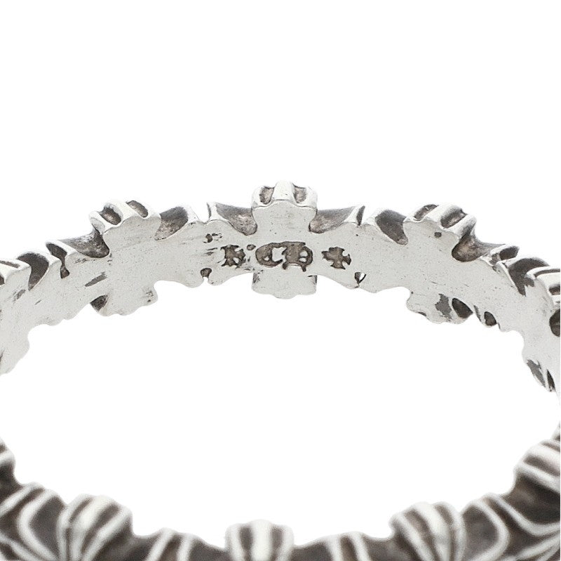 Chrome Hearts TINY E CH PLS BAND Silver Ring Size ONE SIZE