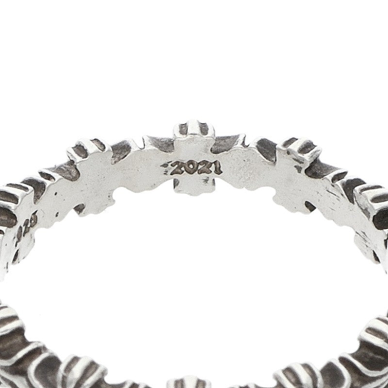 Chrome Hearts TINY E CH PLS BAND Silver Ring Size ONE SIZE