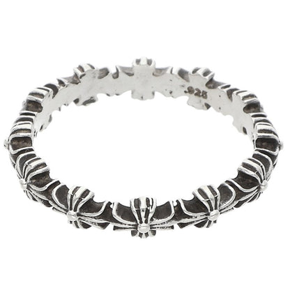 Chrome Hearts TINY E CH PLS BAND Silver Ring Size ONE SIZE