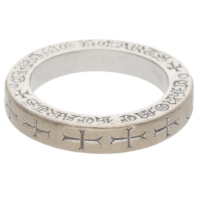Chrome Hearts 18K 3mm Spacer White Gold Ring Size ONE SIZE