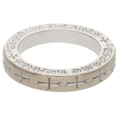 Chrome Hearts 18K 3mm Spacer White Gold Ring Size ONE SIZE
