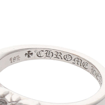 Chrome Hearts 18K WG Baby Classic Ruby Ring Size JP 13.5