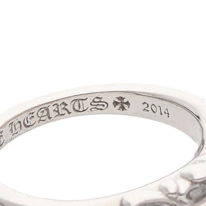 Chrome Hearts 18K WG Baby Classic Ruby Ring Size JP 13.5