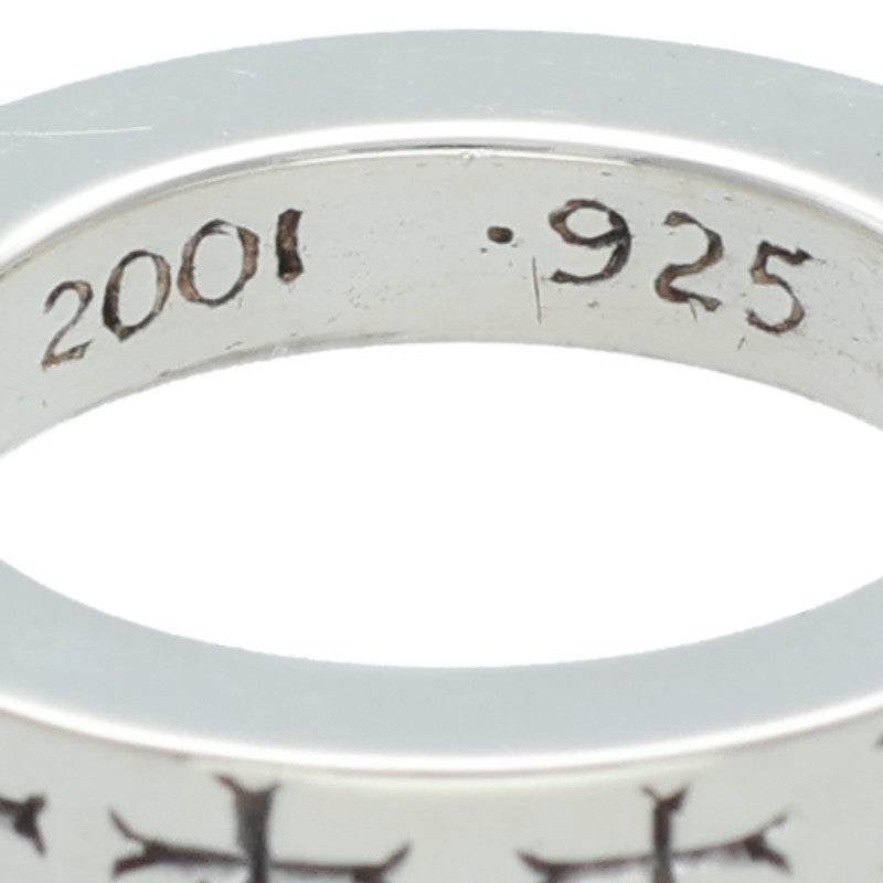 Chrome Hearts 3mm Spacer FUCKYOU Silver Ring Size ONE SIZE