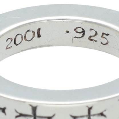 Chrome Hearts 3mm Spacer FUCKYOU Silver Ring Size ONE SIZE