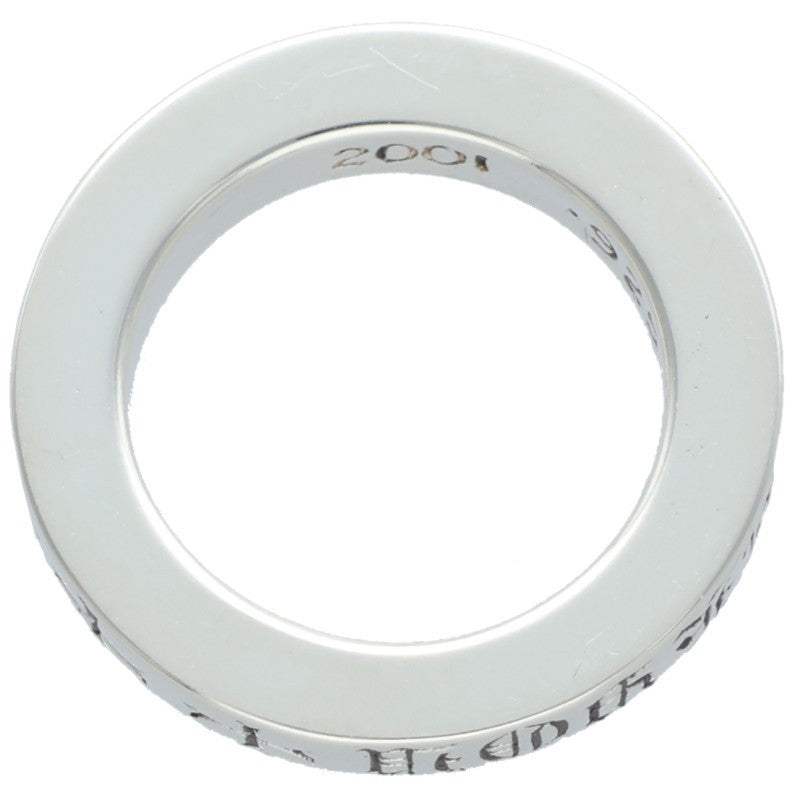 Chrome Hearts 3mm Spacer FUCKYOU Silver Ring Size ONE SIZE
