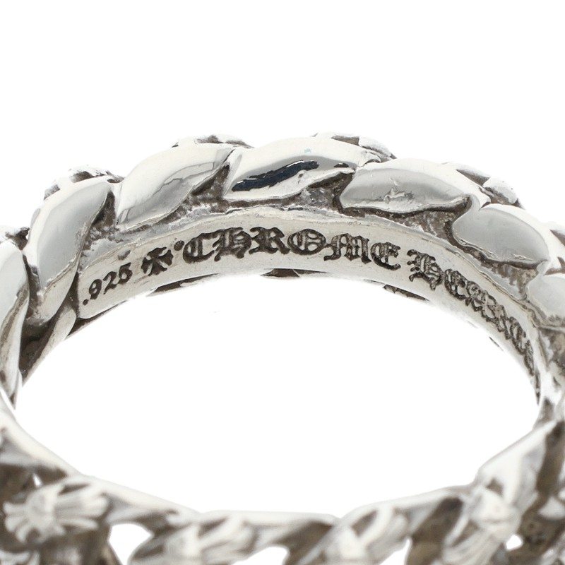 Chrome Hearts XTRA FANCY SML Silver Ring Size ONE SIZE