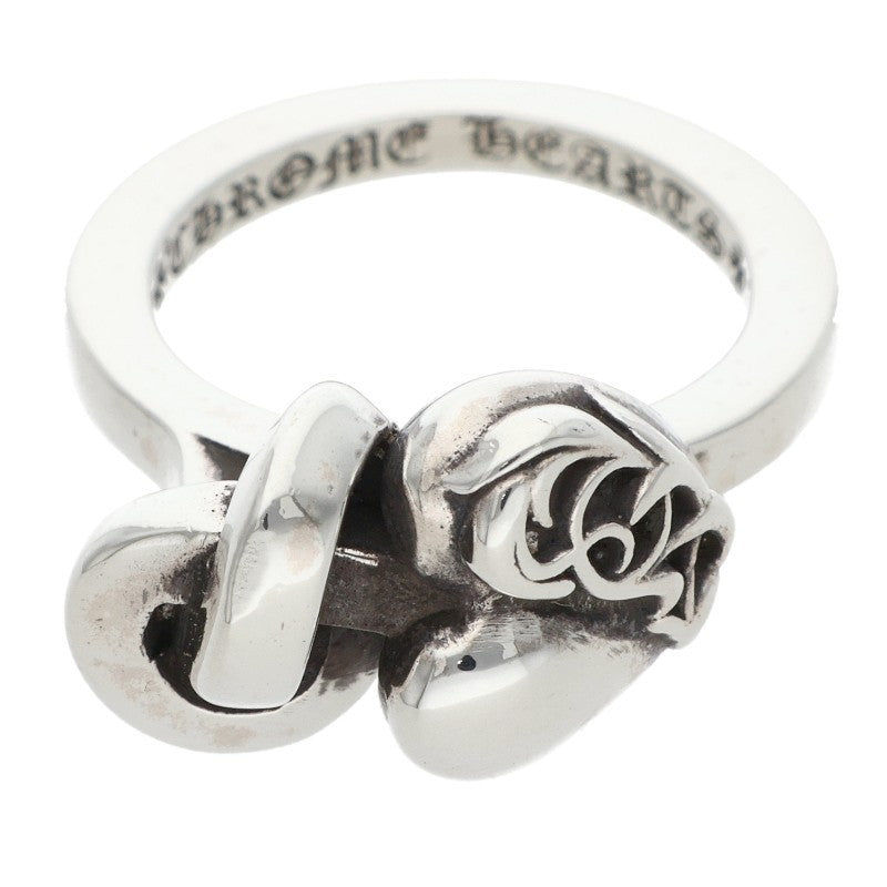 Chrome Hearts I HEART YOU KNOT Silver Ring Size ONE SIZE