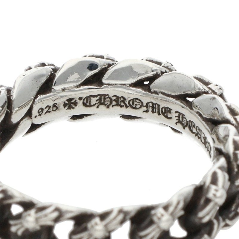 Chrome Hearts XTRA FANCY SML Silver Ring Size ONE SIZE