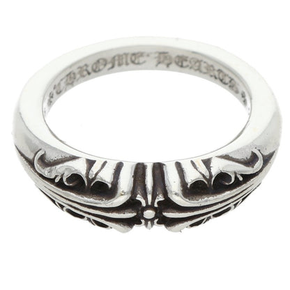 Chrome Hearts BABY CLSC K&T Silver Ring Size JP 6
