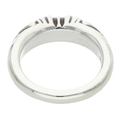 Chrome Hearts BABY CLSC K&T Silver Ring Size JP 6