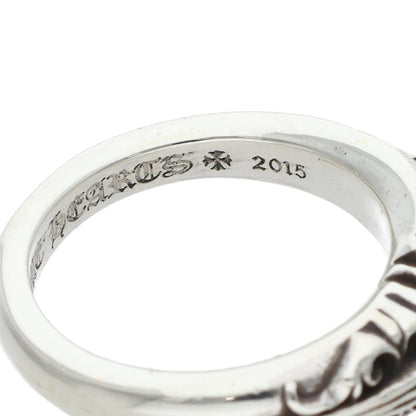Chrome Hearts BABY CLSC K&T Silver Ring Size JP 6