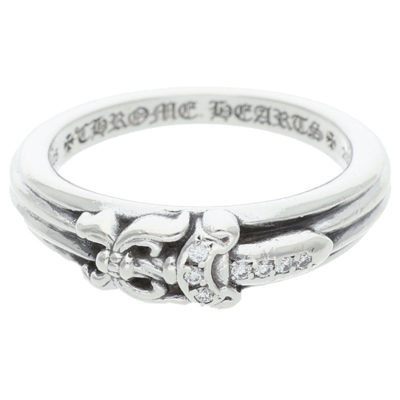 Chrome Hearts BABY CLSC P D Pave Diamond Ring Size ONE SIZE