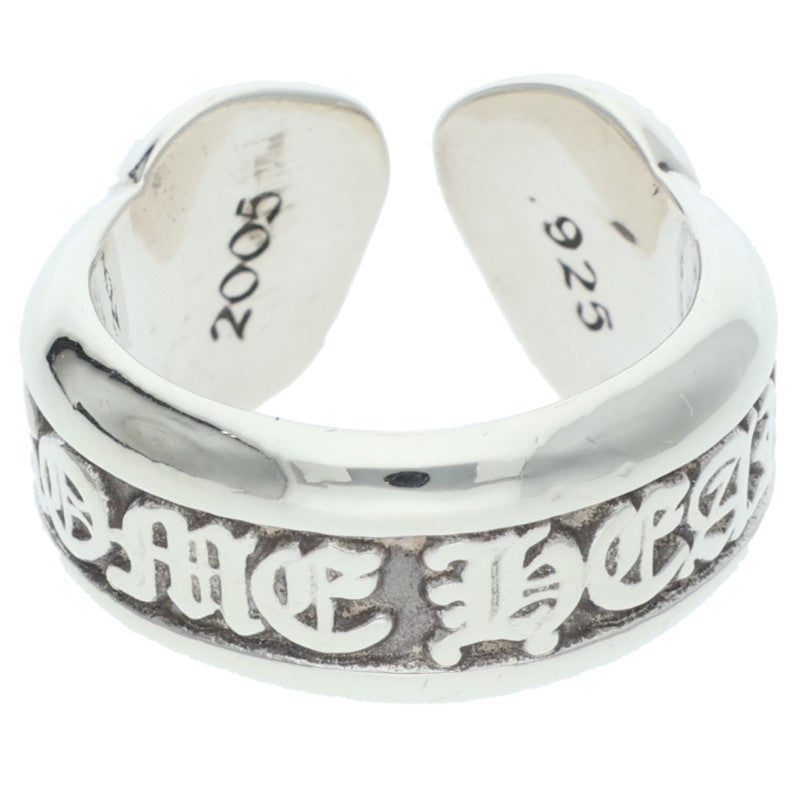 Chrome Hearts SM SCROLL LABEL Silver ONE SIZE Ring Size ONE SIZE