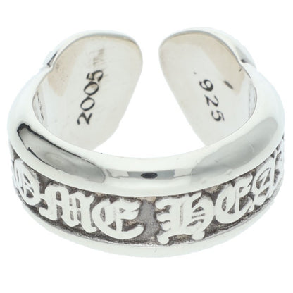 Chrome Hearts SM SCROLL LABEL Silver ONE SIZE Ring Size ONE SIZE