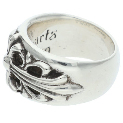 Chrome Hearts FLRL CRS Sterling Silver Ring Size 11.5