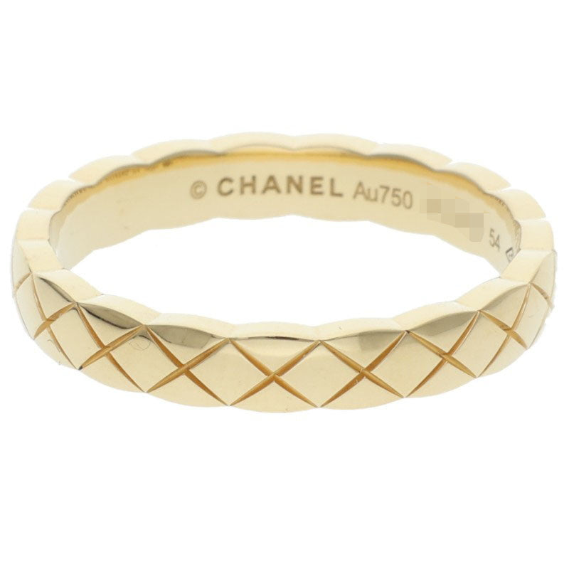 CHANEL Coco Crush J11794 18K YG Ring Size 54