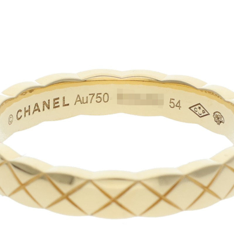 CHANEL Coco Crush J11794 18K YG Ring Size 54