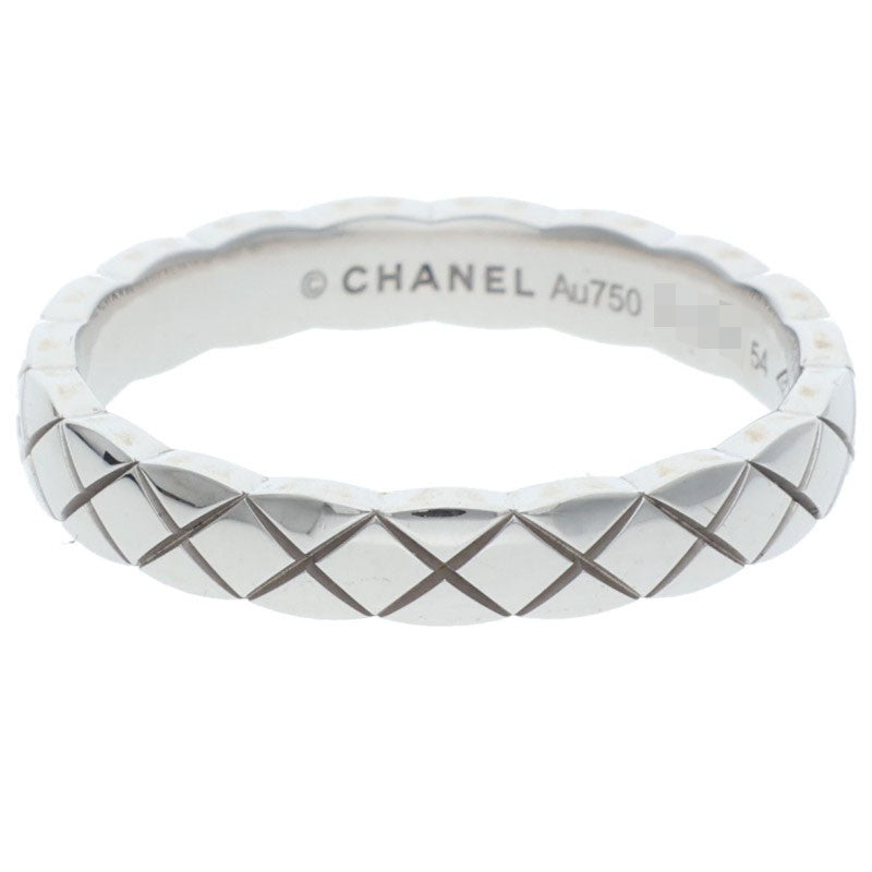 CHANEL Coco Crush J11793 18K WG Ring Size 54