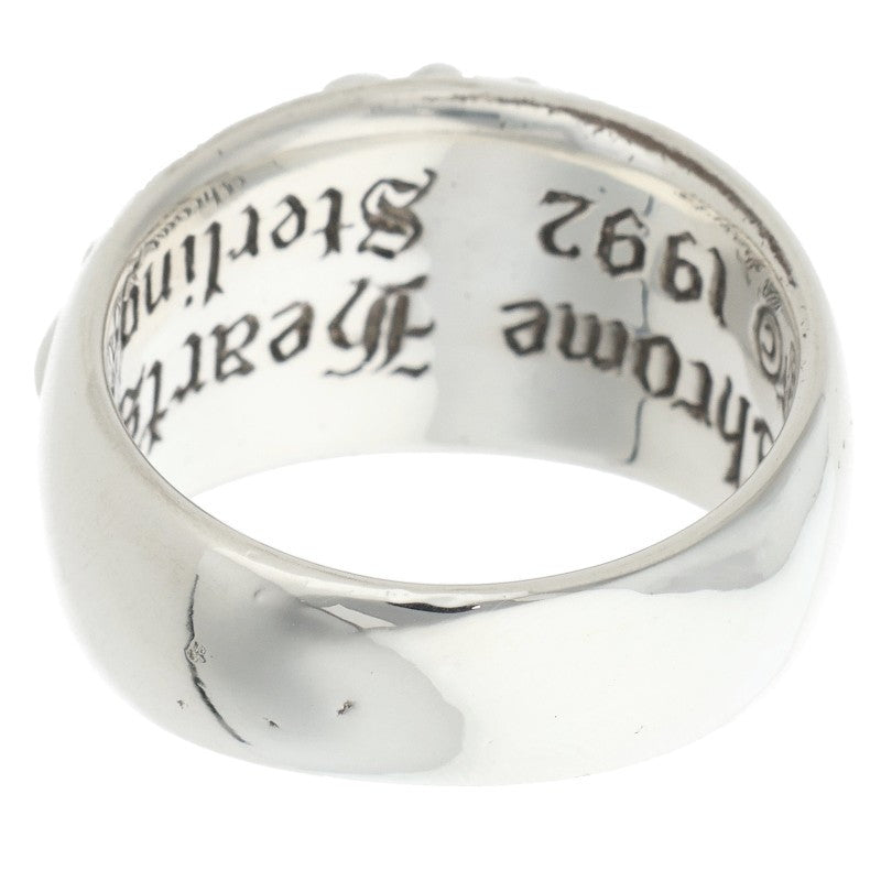 Chrome Hearts FLRL CRS Floral Silver Ring Size ONE SIZE