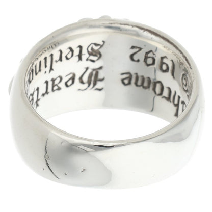 Chrome Hearts FLRL CRS Floral Silver Ring Size ONE SIZE