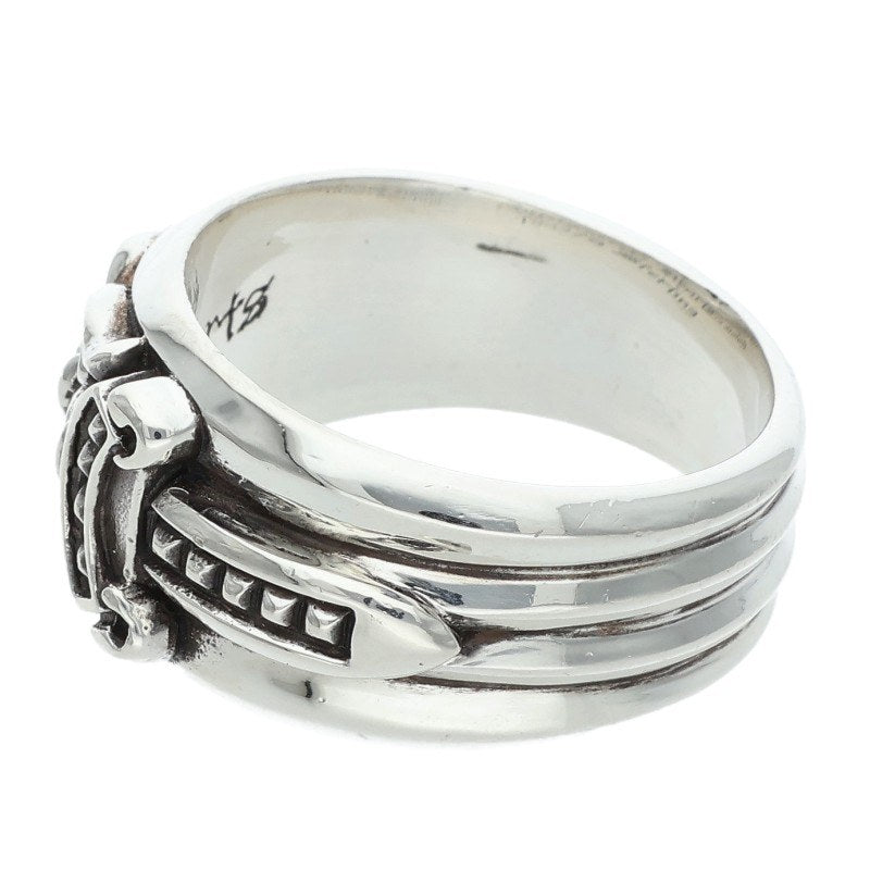 Chrome Hearts Dagger Sterling Silver Ring Size 26.5