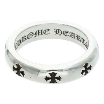 Chrome Hearts Negative CH Plus Silver Ring Size 17.5