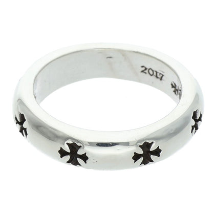 Chrome Hearts Negative CH Plus Silver Ring Size 17.5