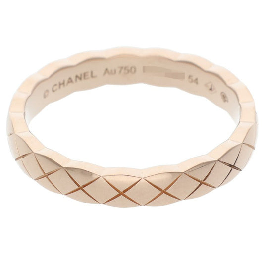 CHANEL Coco Crush J11785 18K Pink Gold Ring Size 54