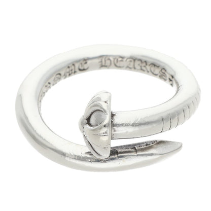 Chrome Hearts NAIL CRSBALL Silver Ring Size JP 10.5