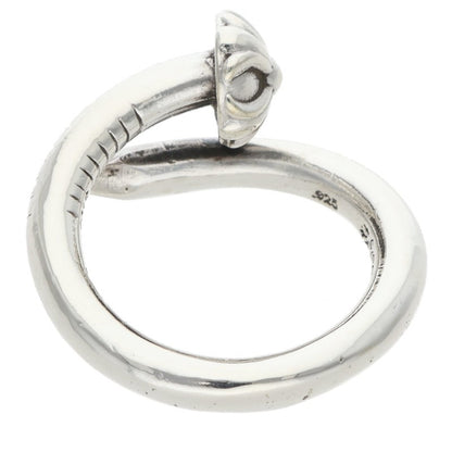 Chrome Hearts NAIL CRSBALL Silver Ring Size JP 10.5
